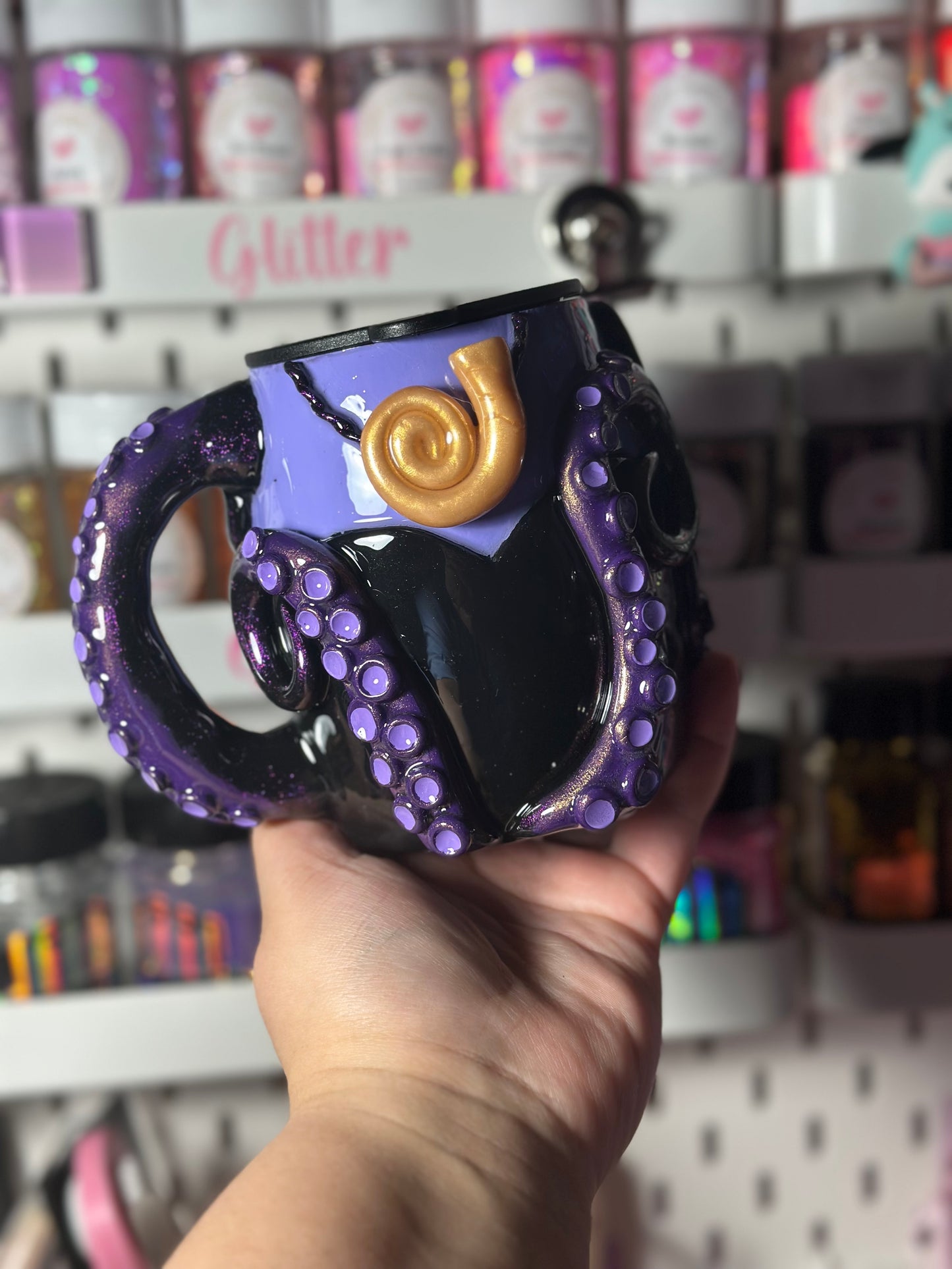 Purple Octopus Villain