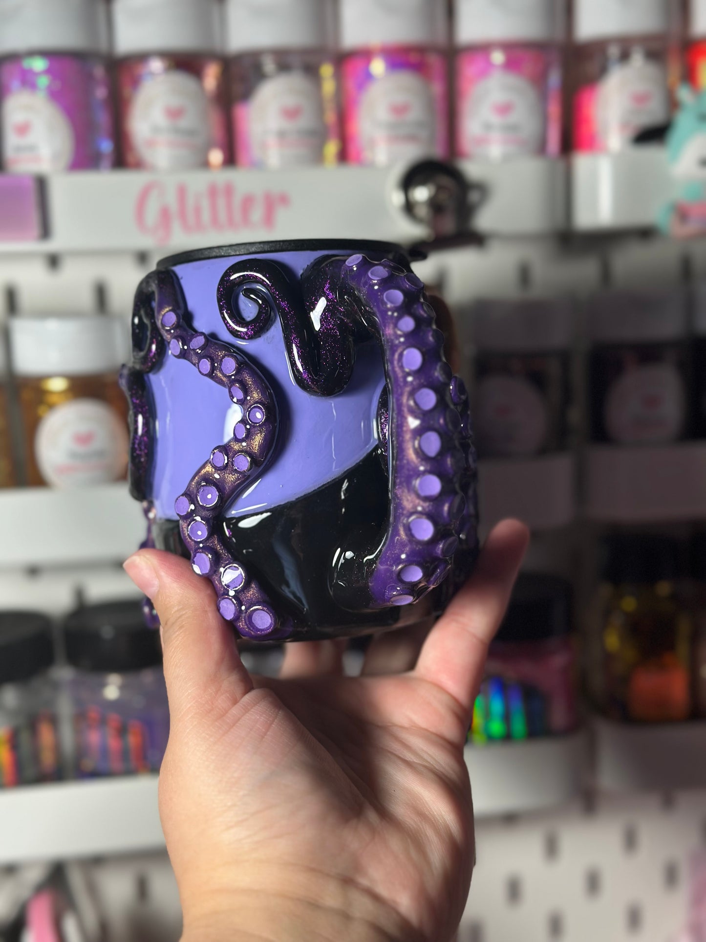 Purple Octopus Villain