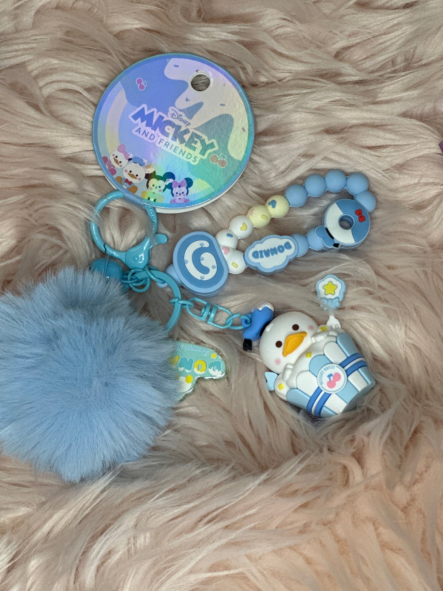 Mouse and friends keychain