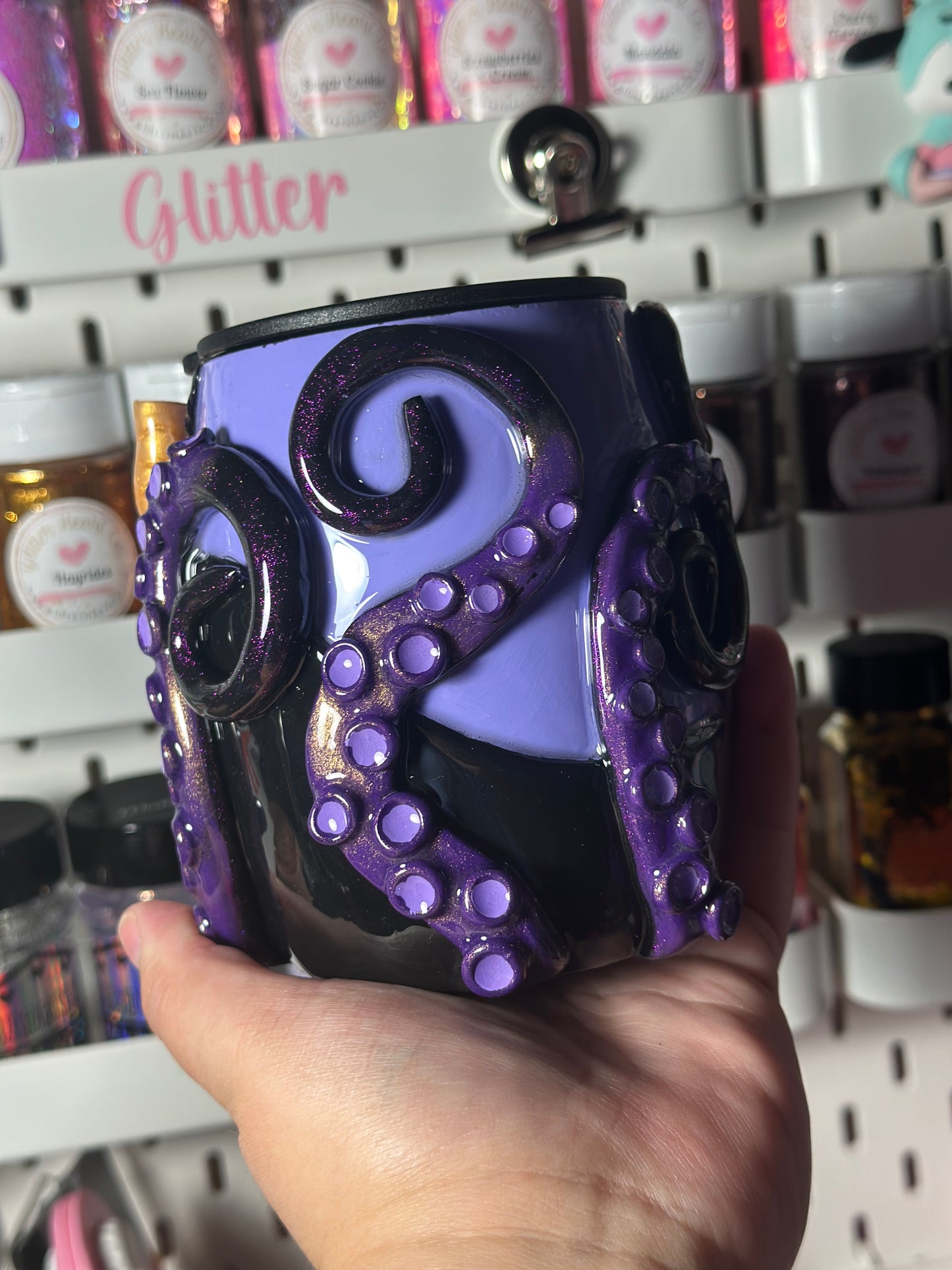 Purple Octopus Villain