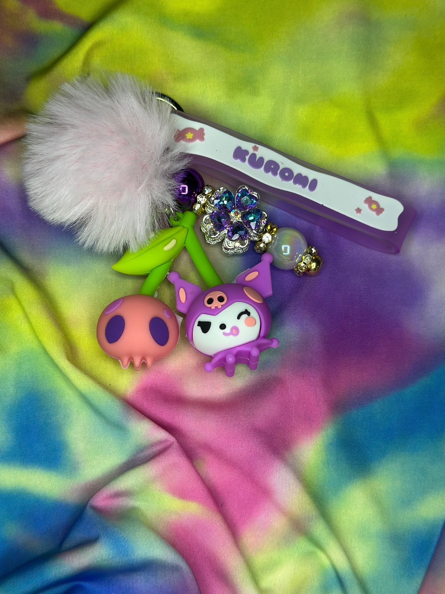 Oh! My cherry keychain