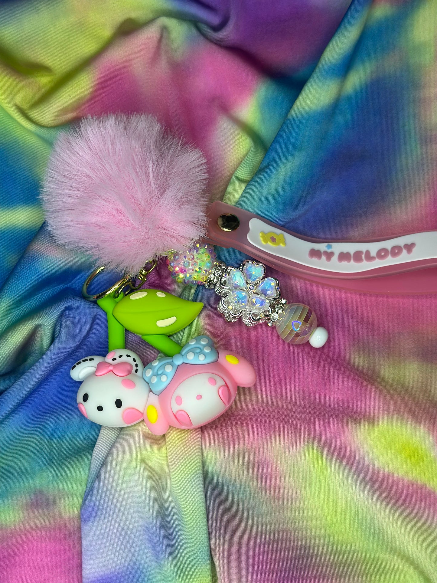 Oh! My cherry keychain