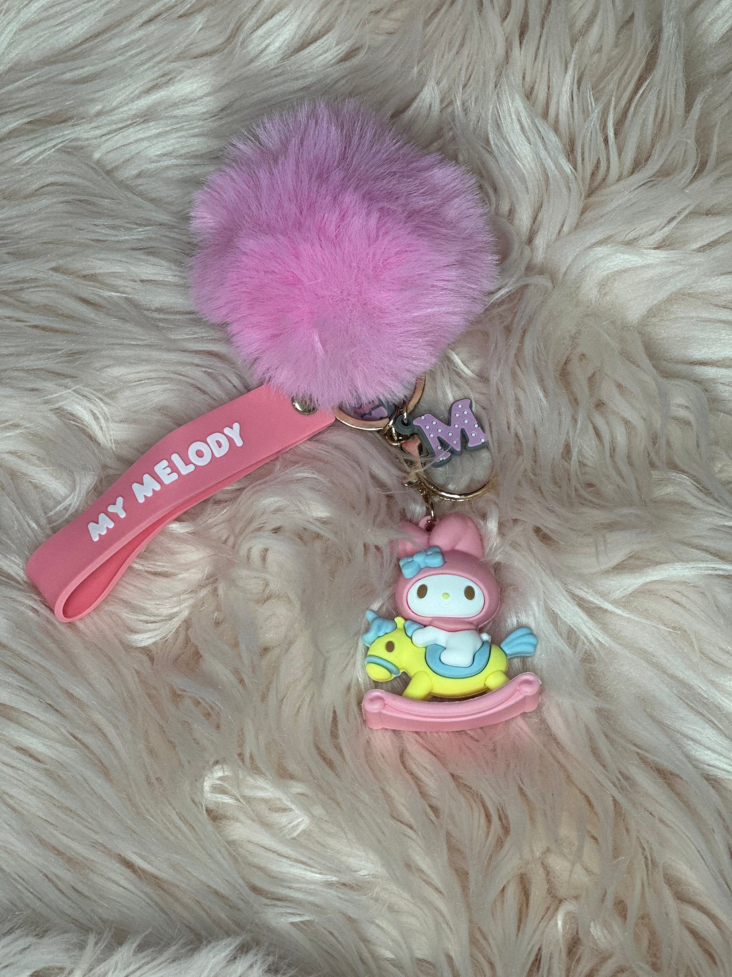 Kawaii Horse Keychain