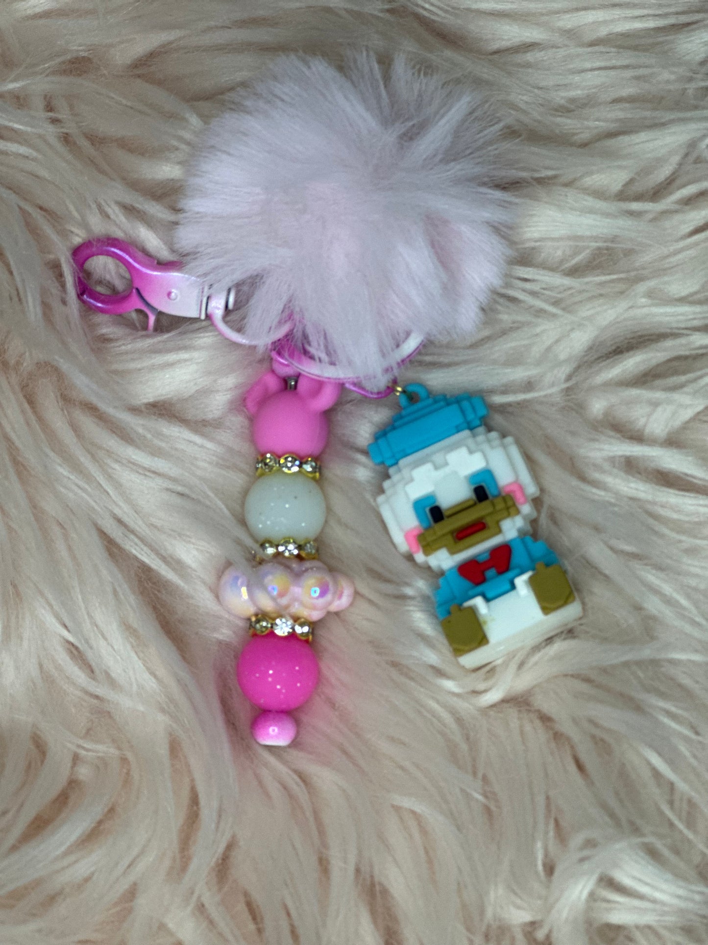 Mouse and friends keychain