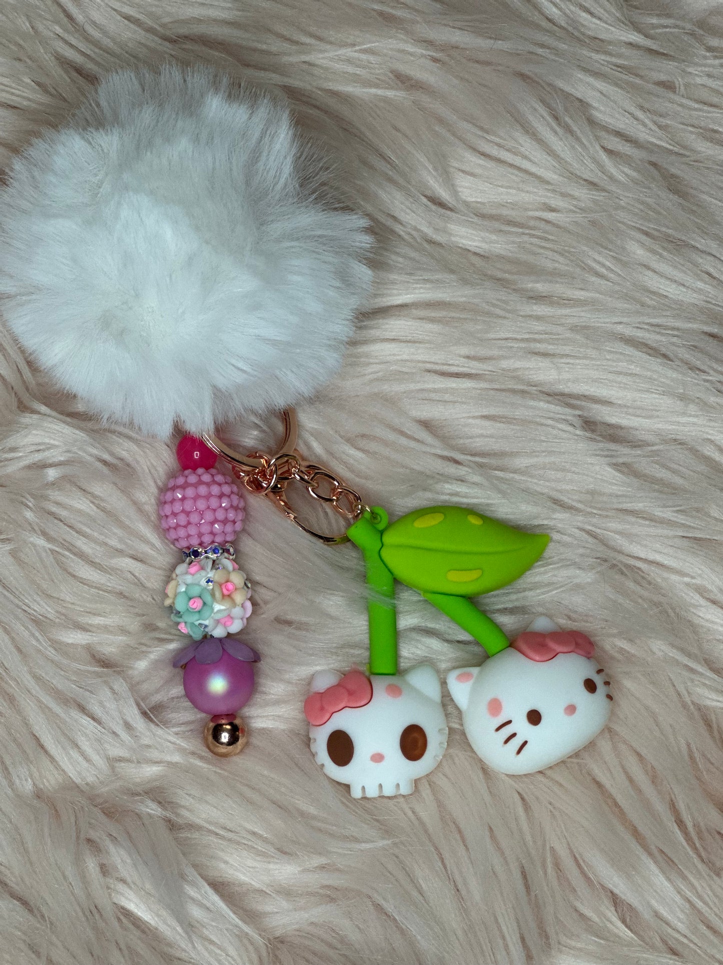 Oh! My cherry keychain