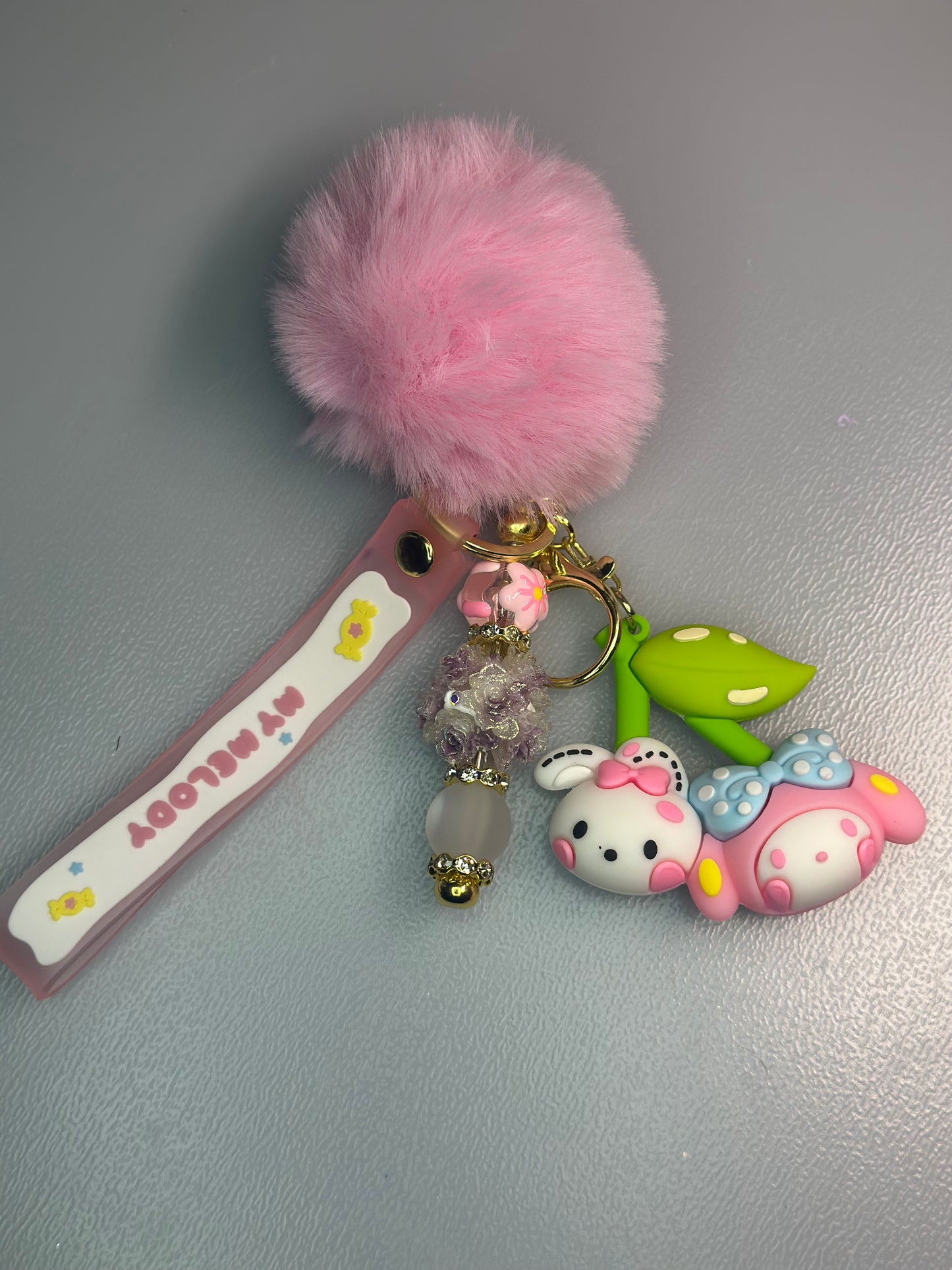 Oh! My cherry keychain