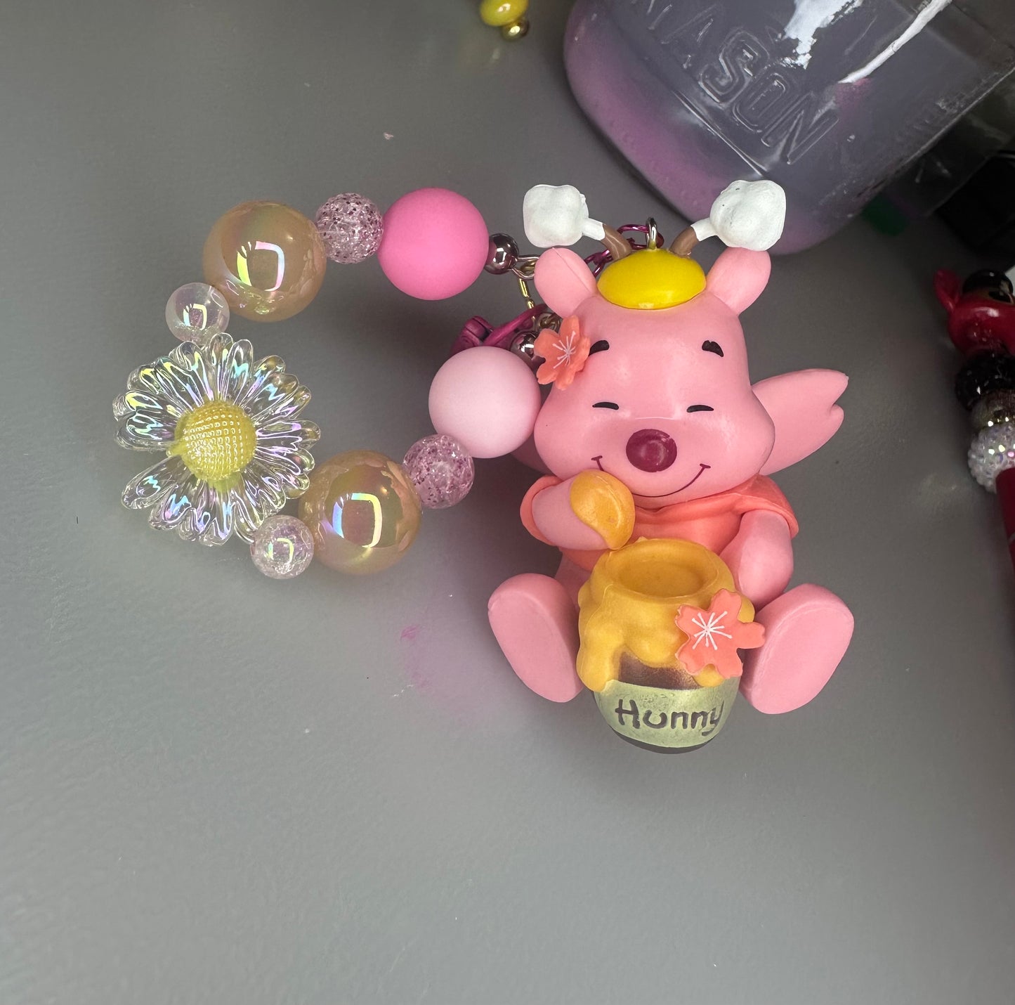 Winnie Bear Cute Keychain
