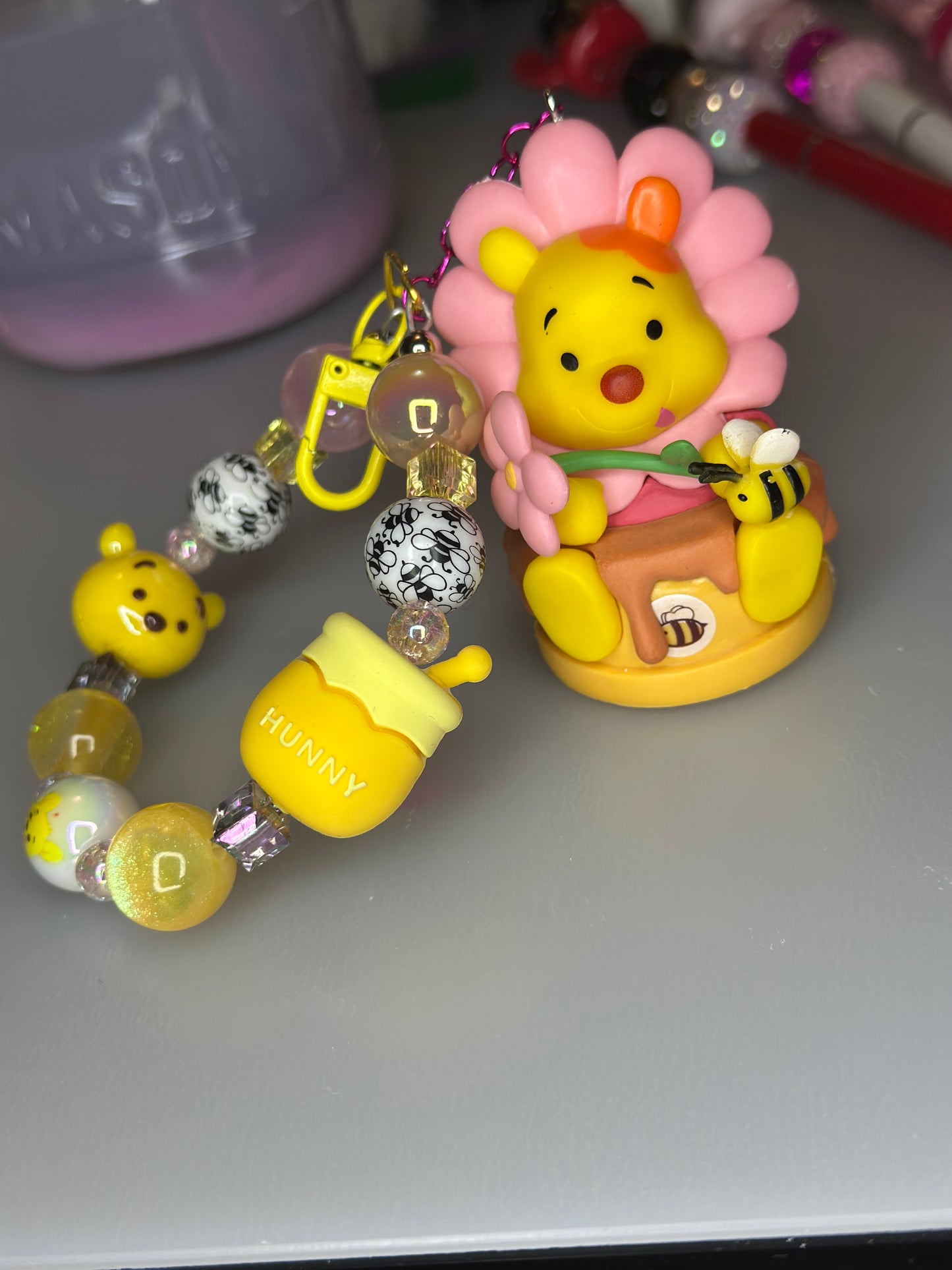 Winnie Bear Cute Keychain