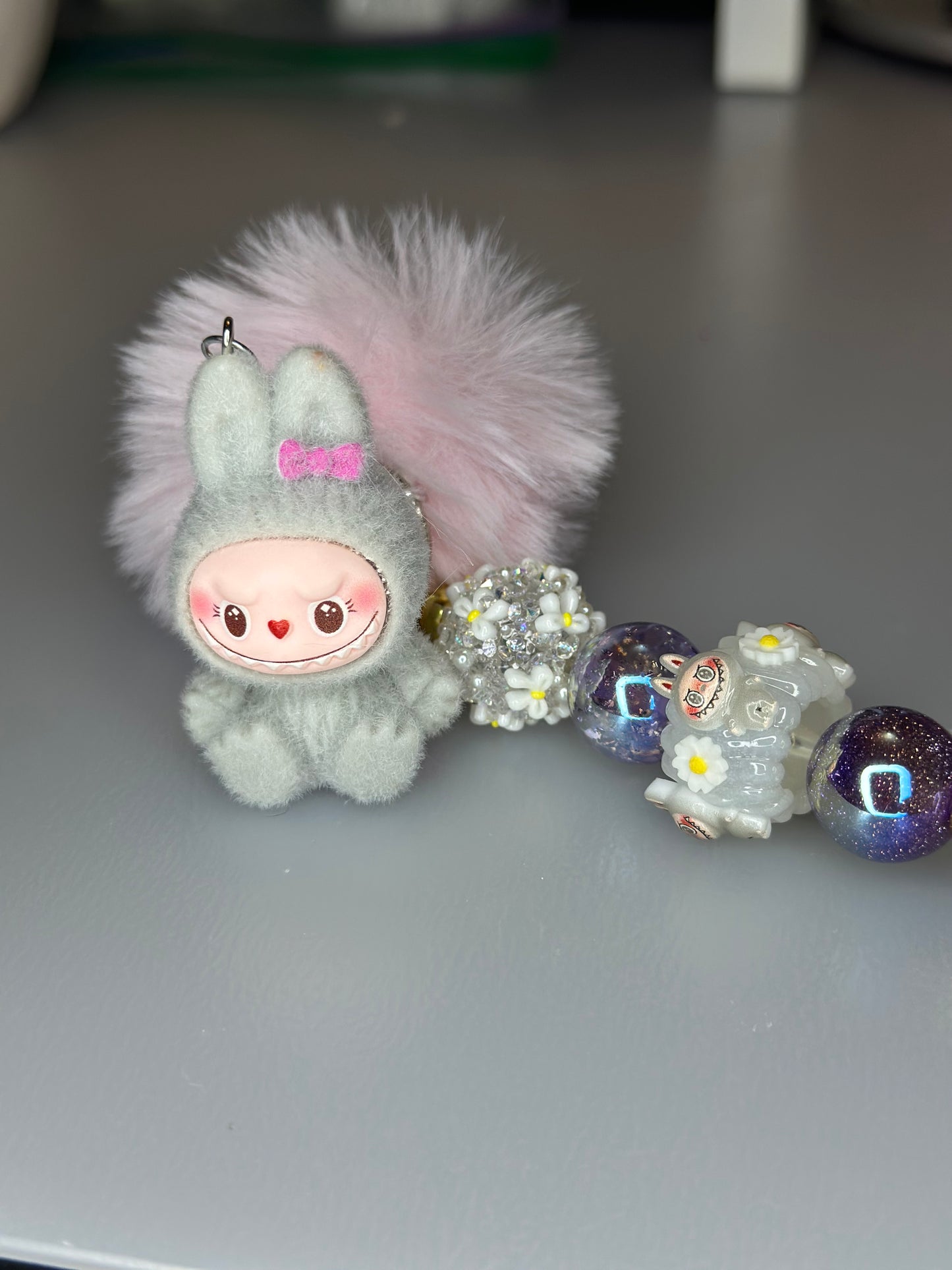 Labubu Mini Body Keychain