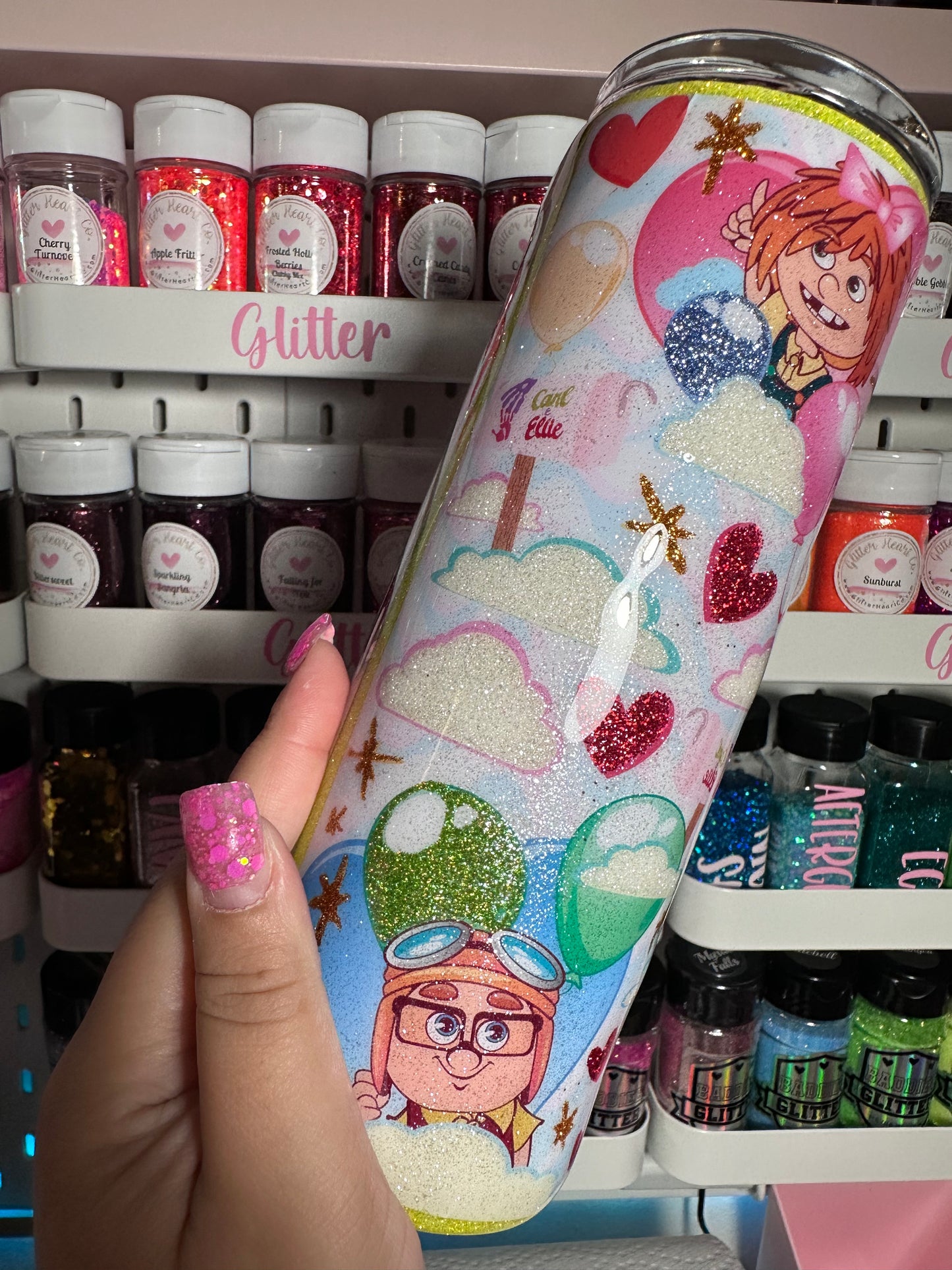 Up Glitter Ballons