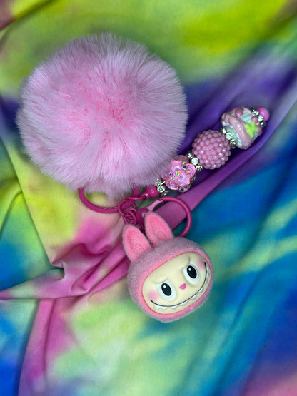 Labubu Heads Keychains