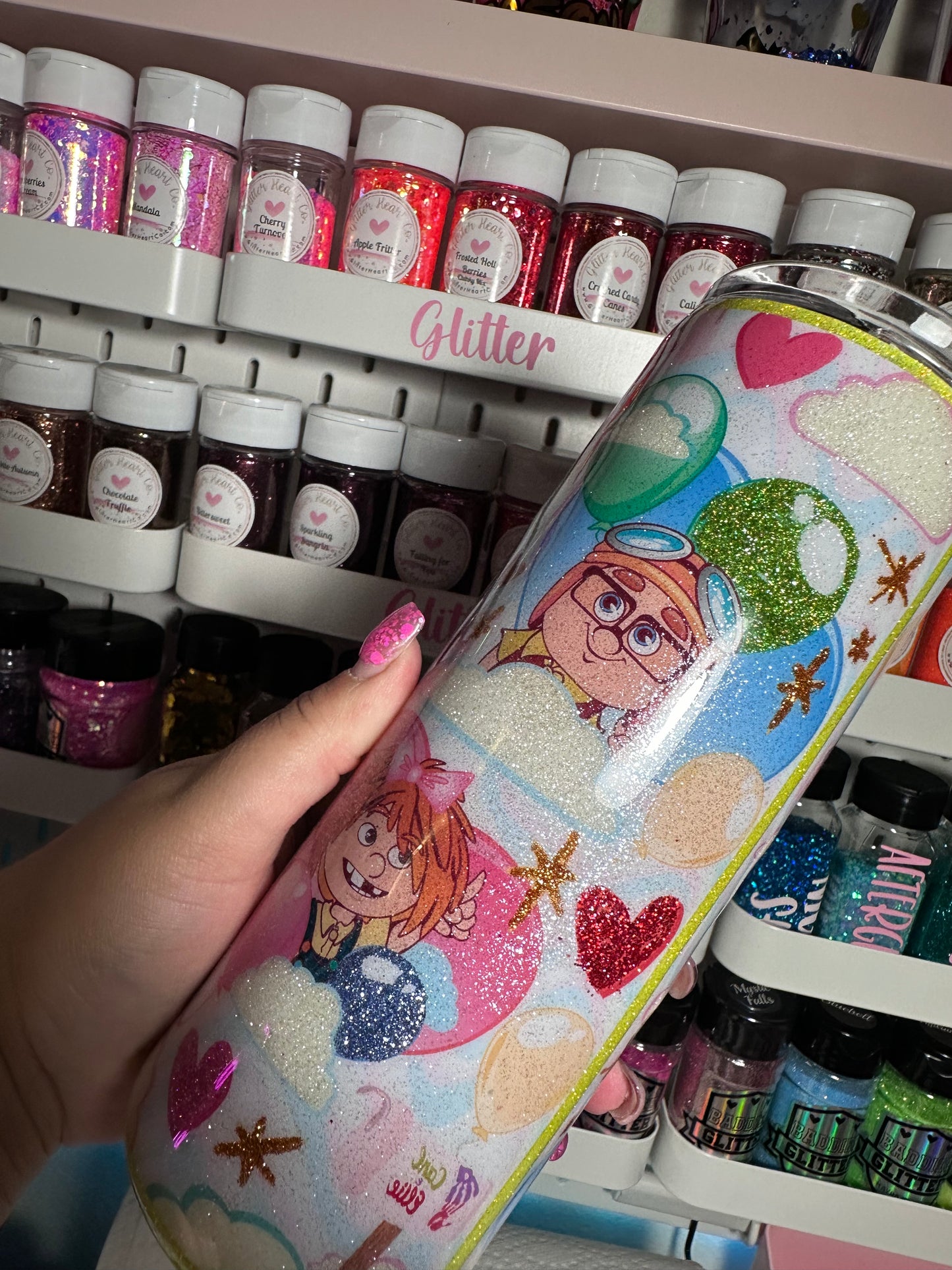 Up Glitter Ballons