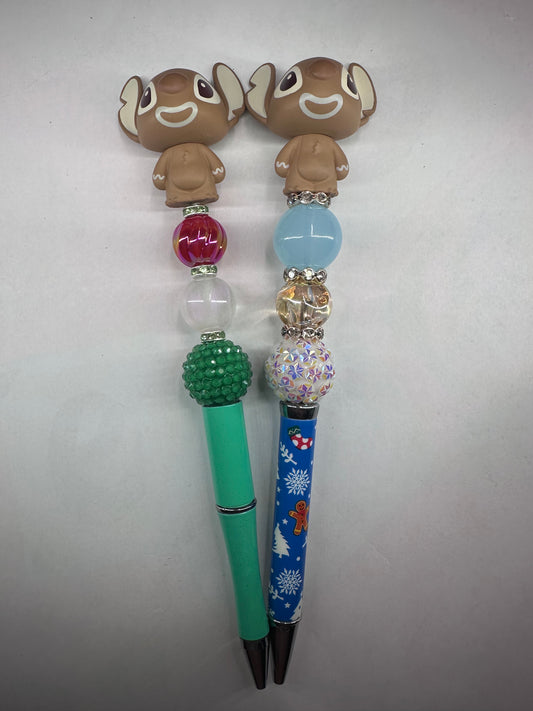 Alien Chistmas Beadable Pens