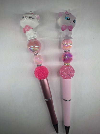 Marie Cat Beadable Pen