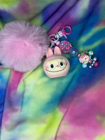 Labubu Heads Keychains