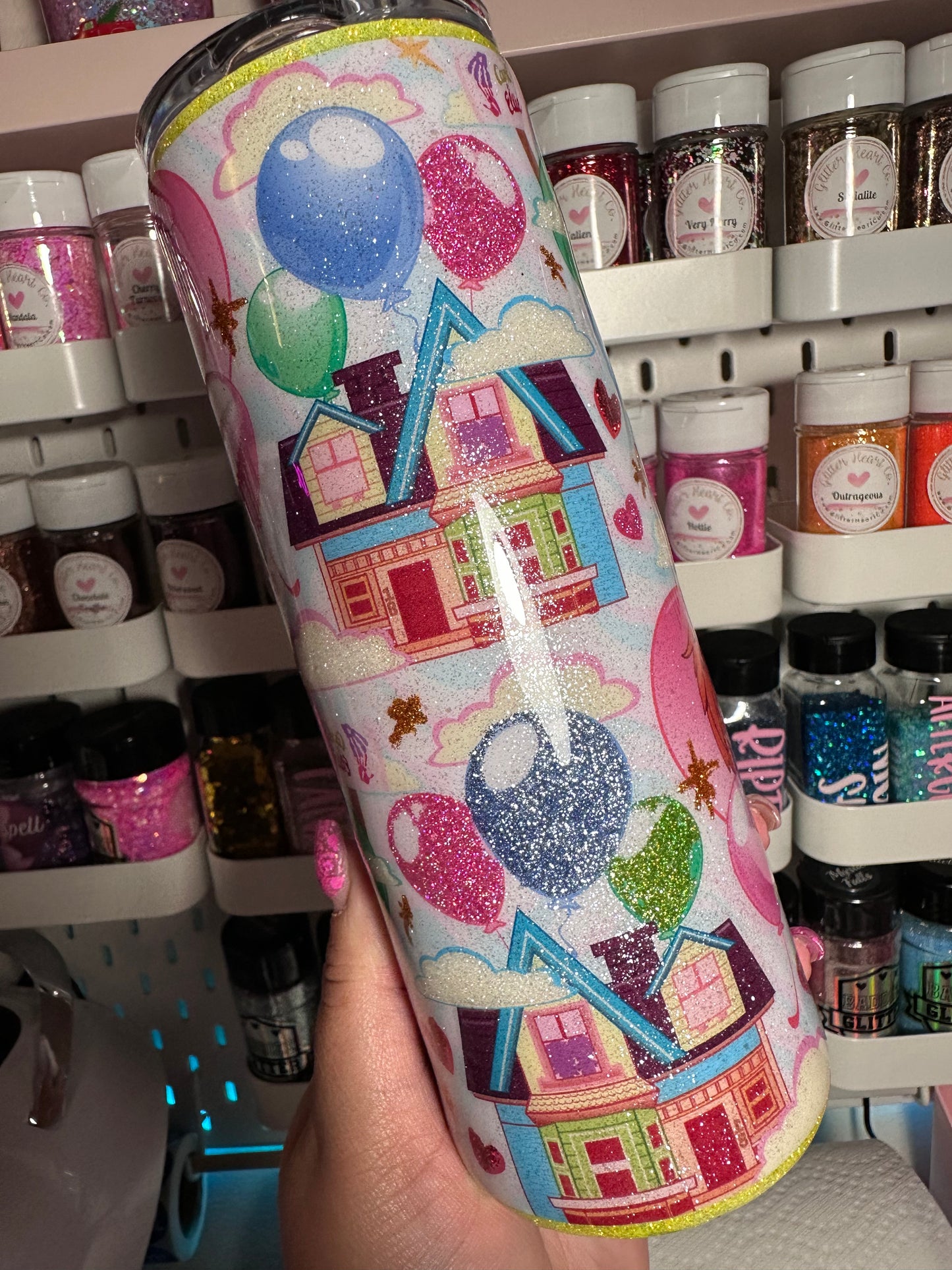 Up Glitter Ballons