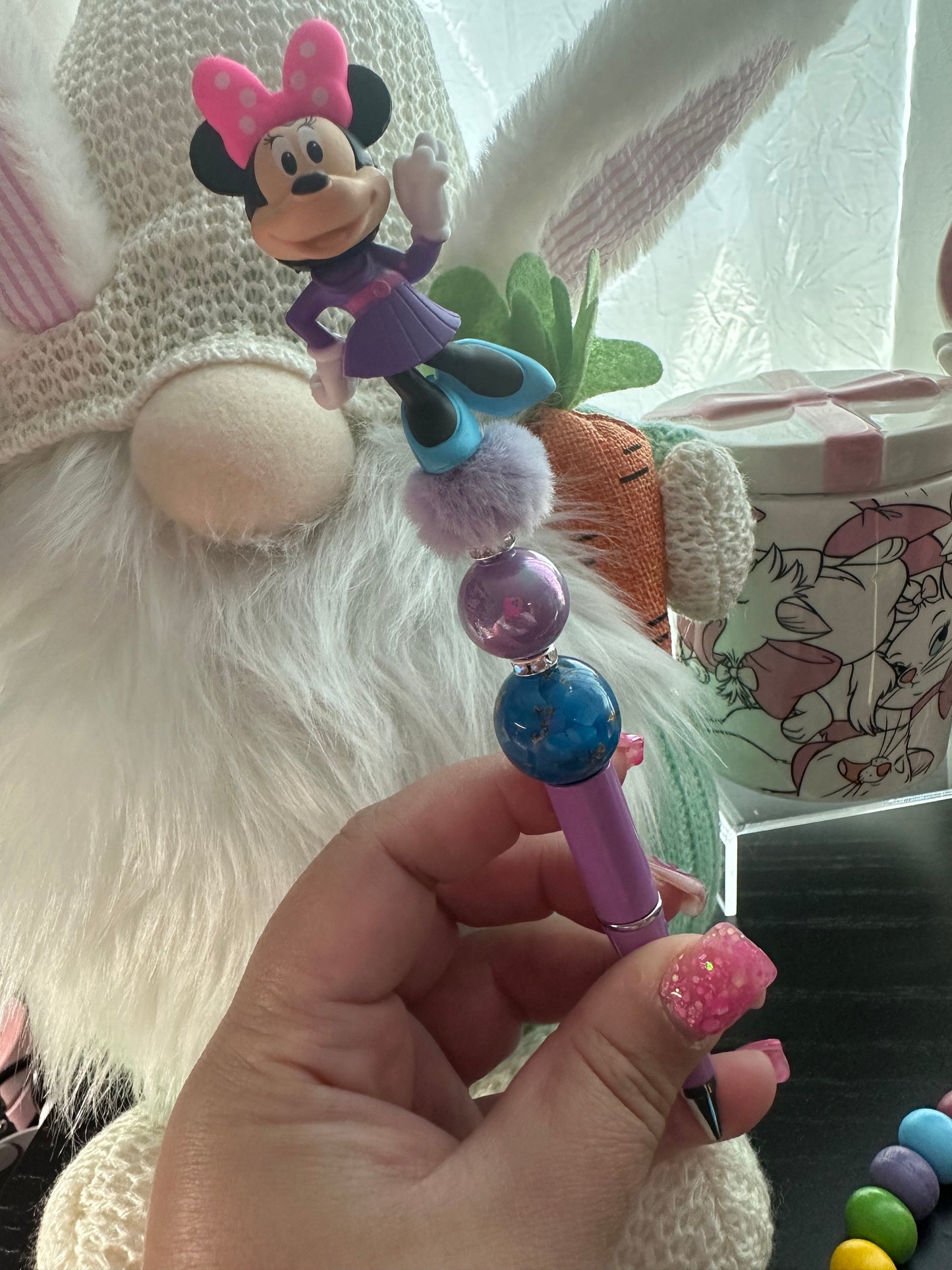Girl Mouse Purple dress